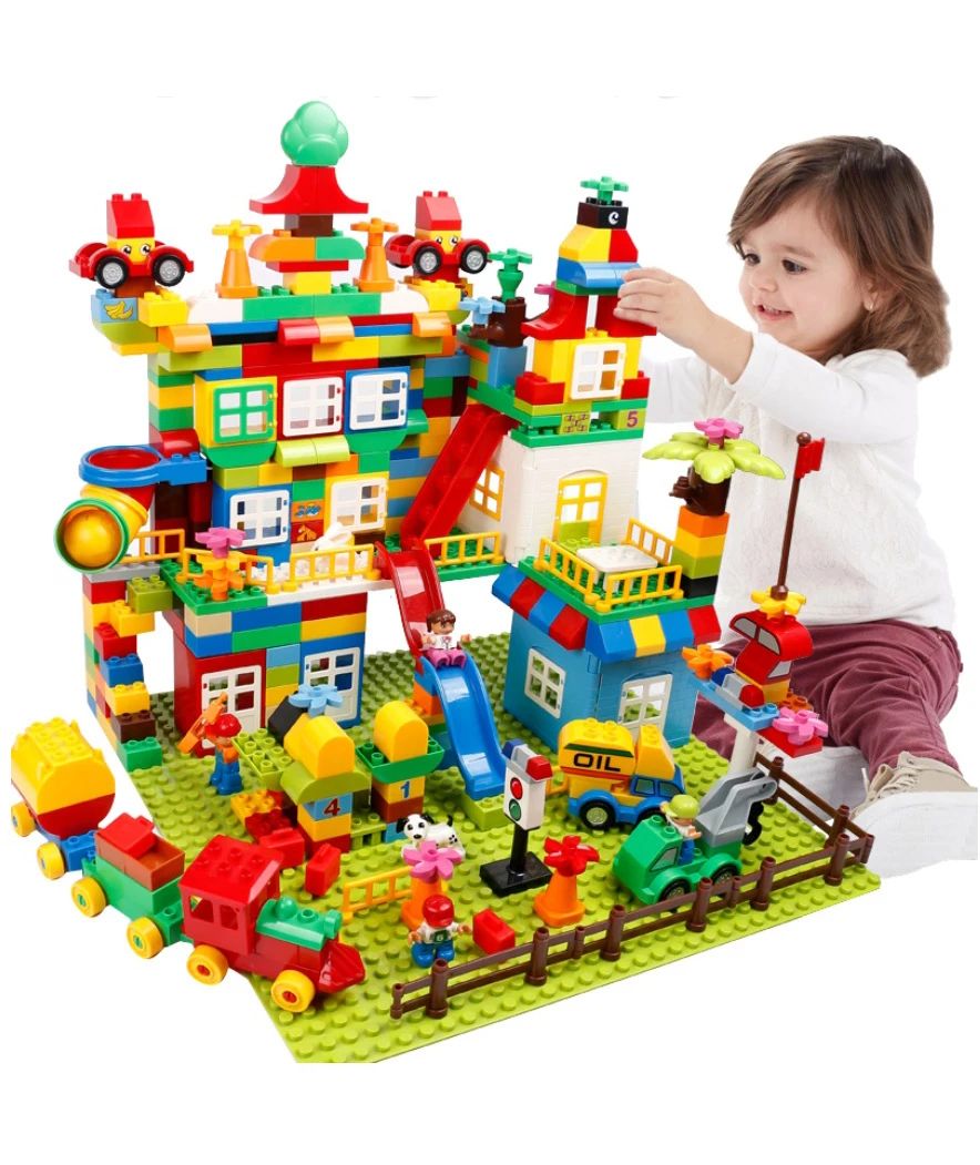 What are the benefits to children's growth of being exposed to building blocks?