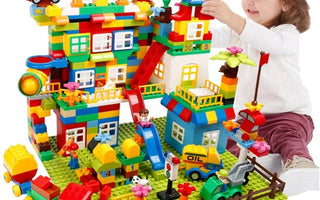 What are the benefits to children's growth of being exposed to building blocks?